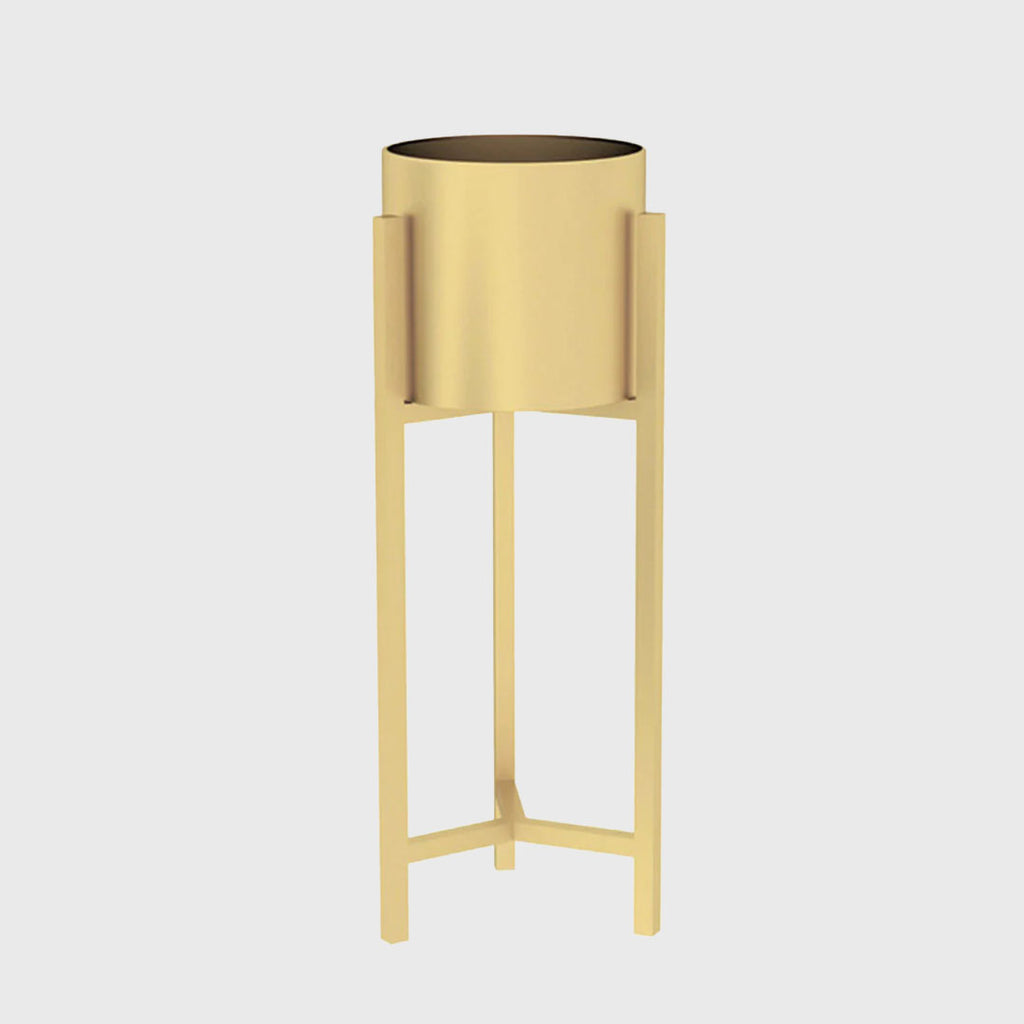 60CM Reversible Gold Metal Plant Pots Holders Rack