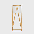70CM Gold Wire Metal White Pot Holder Rack
