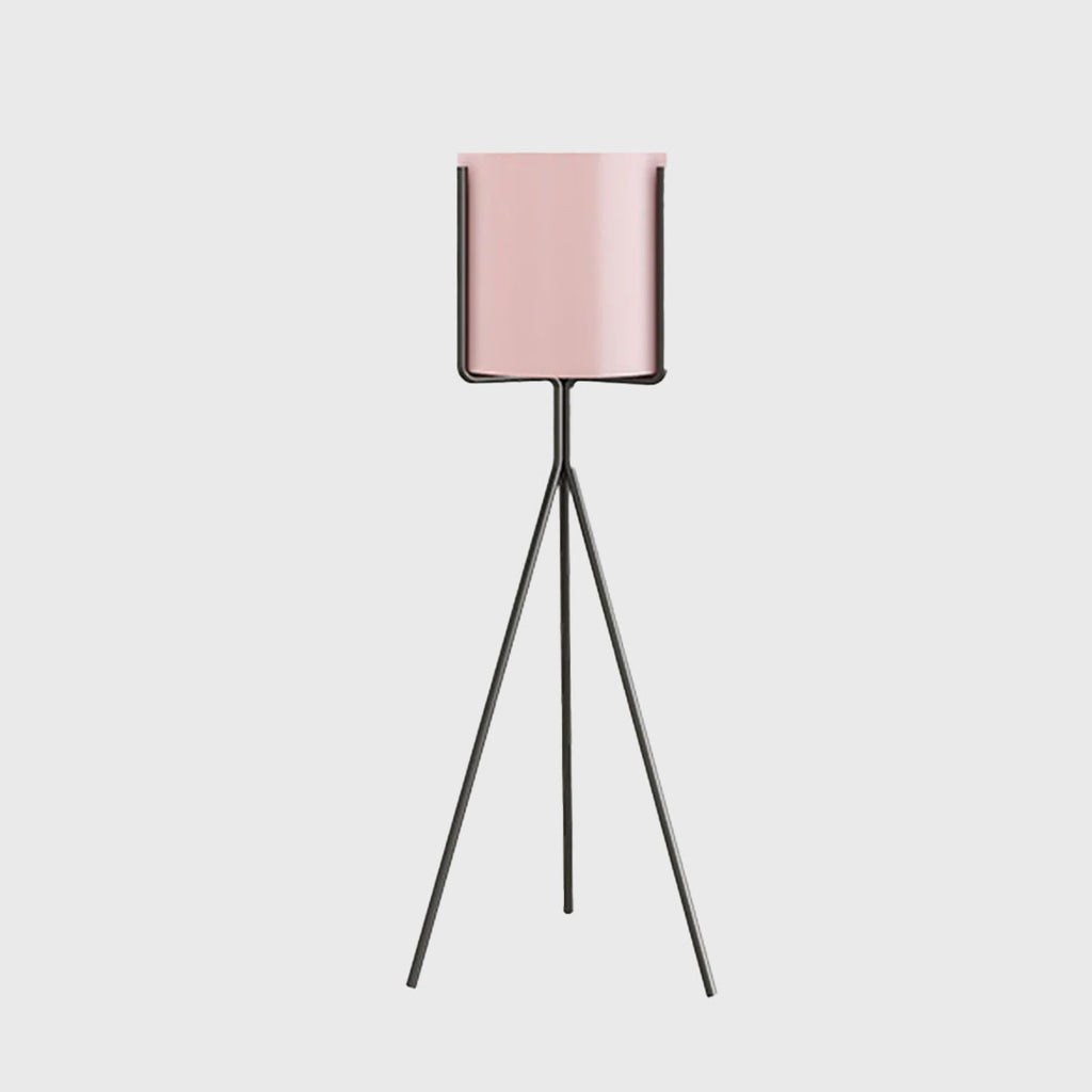 80CM Modern Tripod Pink Pot Holder Rack