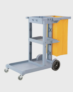 3 Tier Multifunction Janitor Cart and Bag