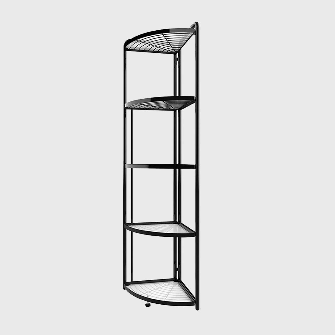 5 Tier Steel Triangular  Corner Stand