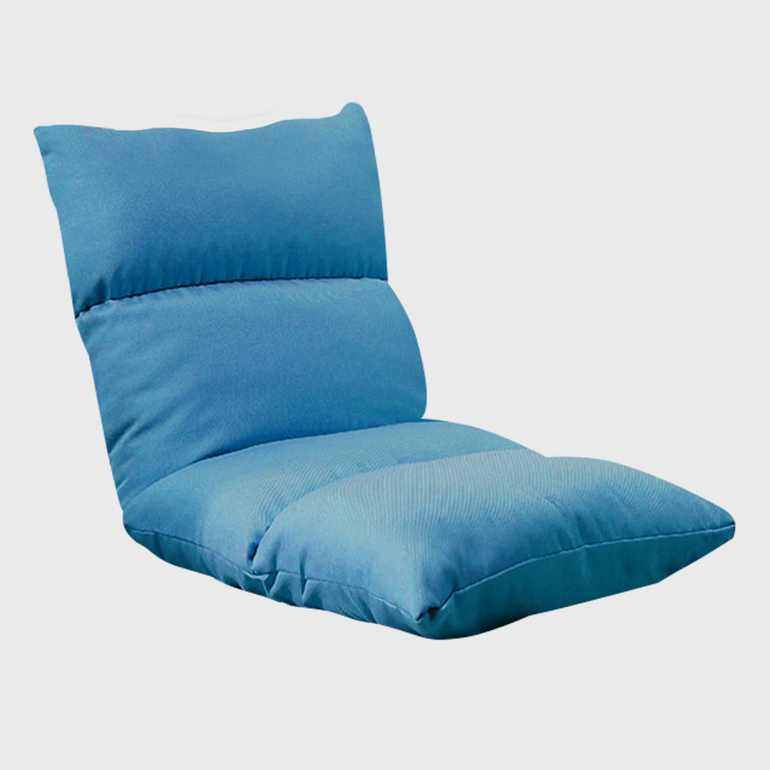 Floor Recliner Lazy Sofa Blue