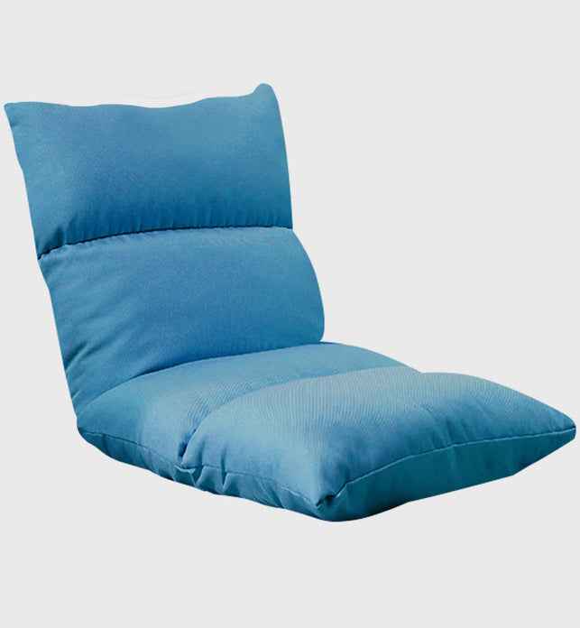 Floor Recliner Lazy Sofa Blue