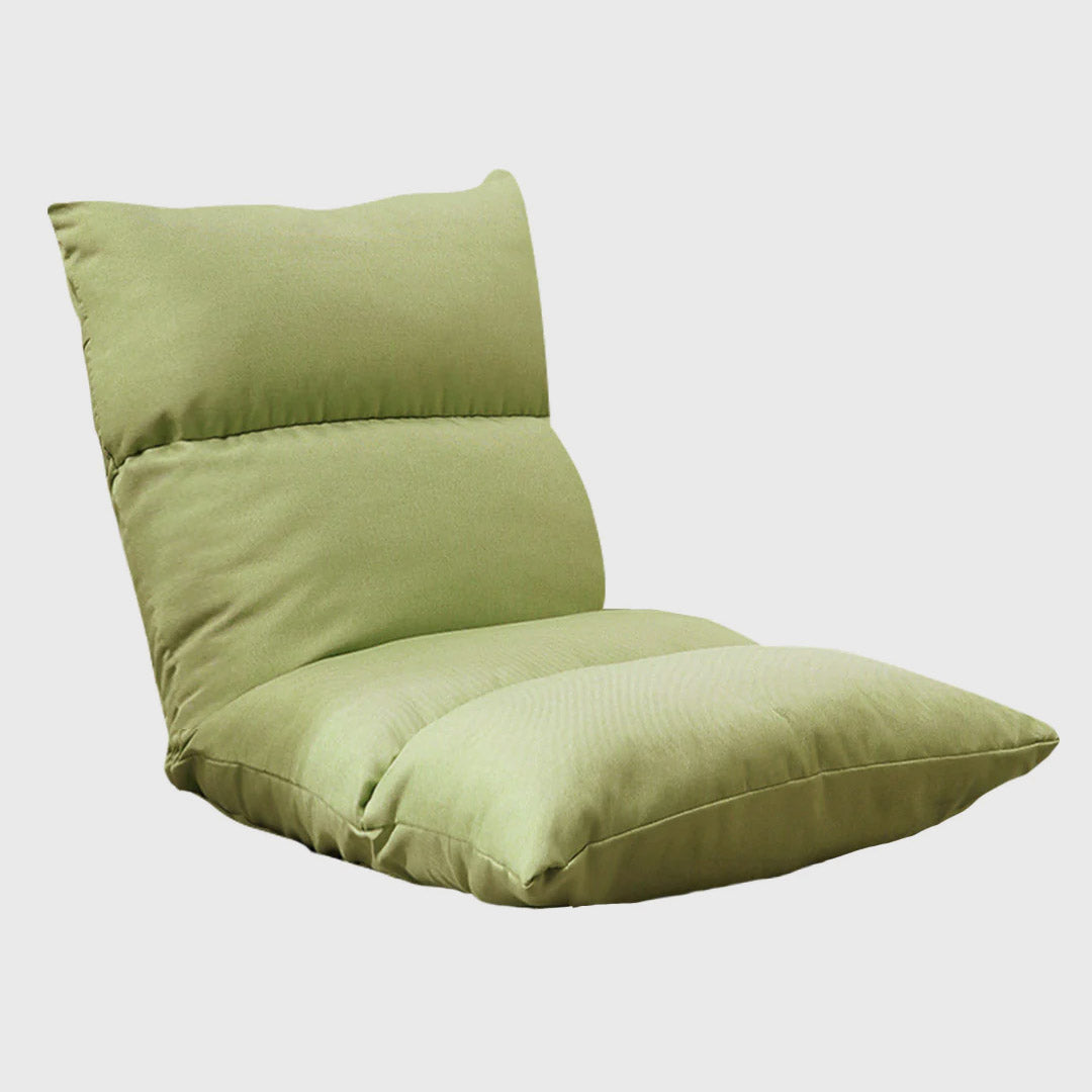 Floor Recliner Lazy Sofa Yellow Green