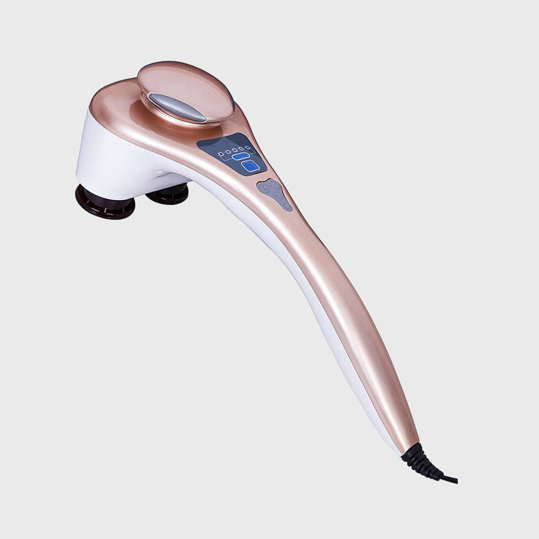 4 Heads Handheld Massager with Soothing Heat
