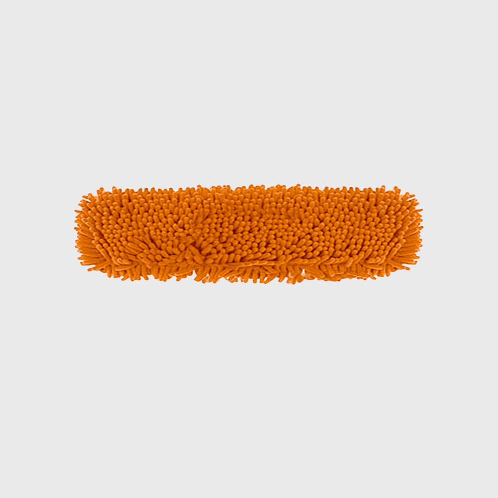 60x12 Orange Microfiber Flat Mop Floor Pads Rotating Dust Remover