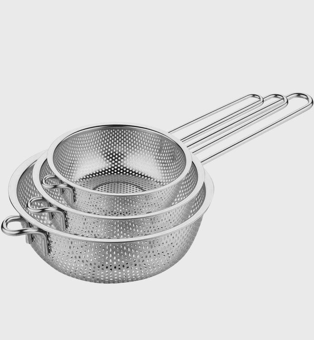 Stainless Steel Food Strainer Set