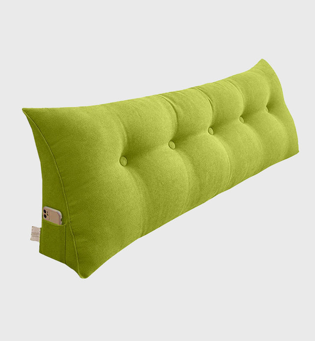 100cm Green Wedge Bed Cushion