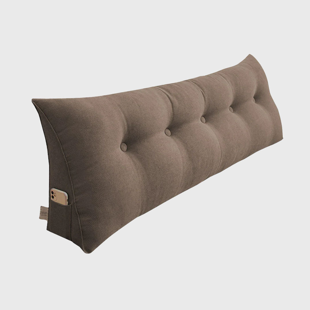 SOGA 100cm Coffee Cushion Pillow