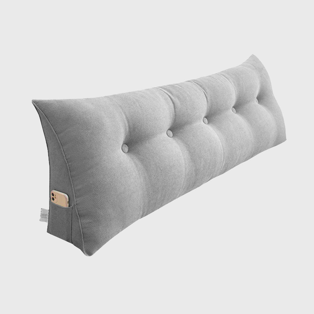 SOGA 100cm Silver Cushion Pillow