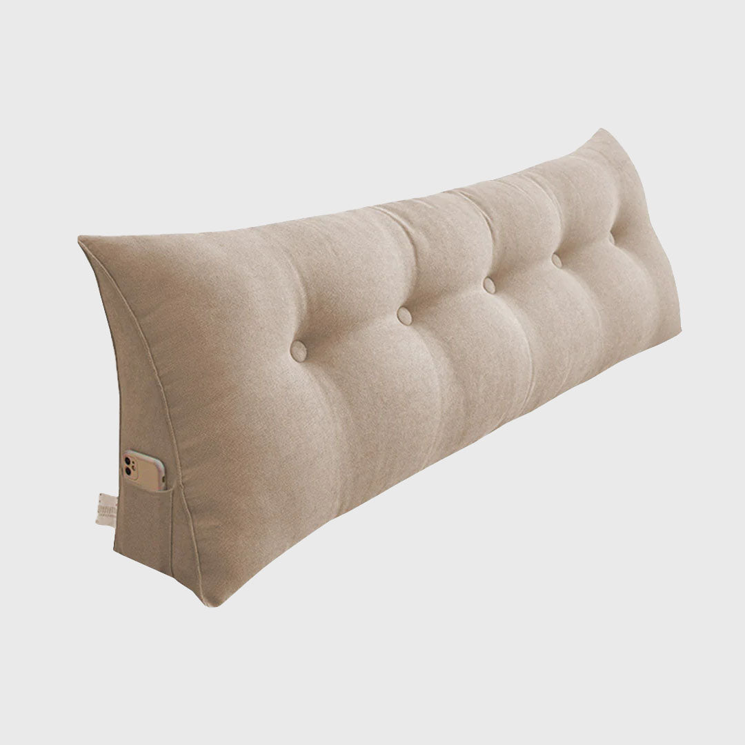Soga 120cm  Beige Triangular Wedge Bed Pillow