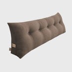 SOGA 120cm Coffee Wedge Bed Cushion