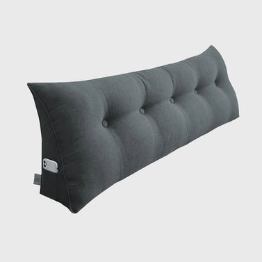 SOGA  120cm Dark Grey Wedge Bed Cushion