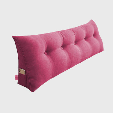 SOGA 120cm Pink Wedge Bed Cushion