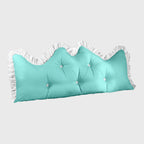 150cm Light Blue Princess Headboard Pillow