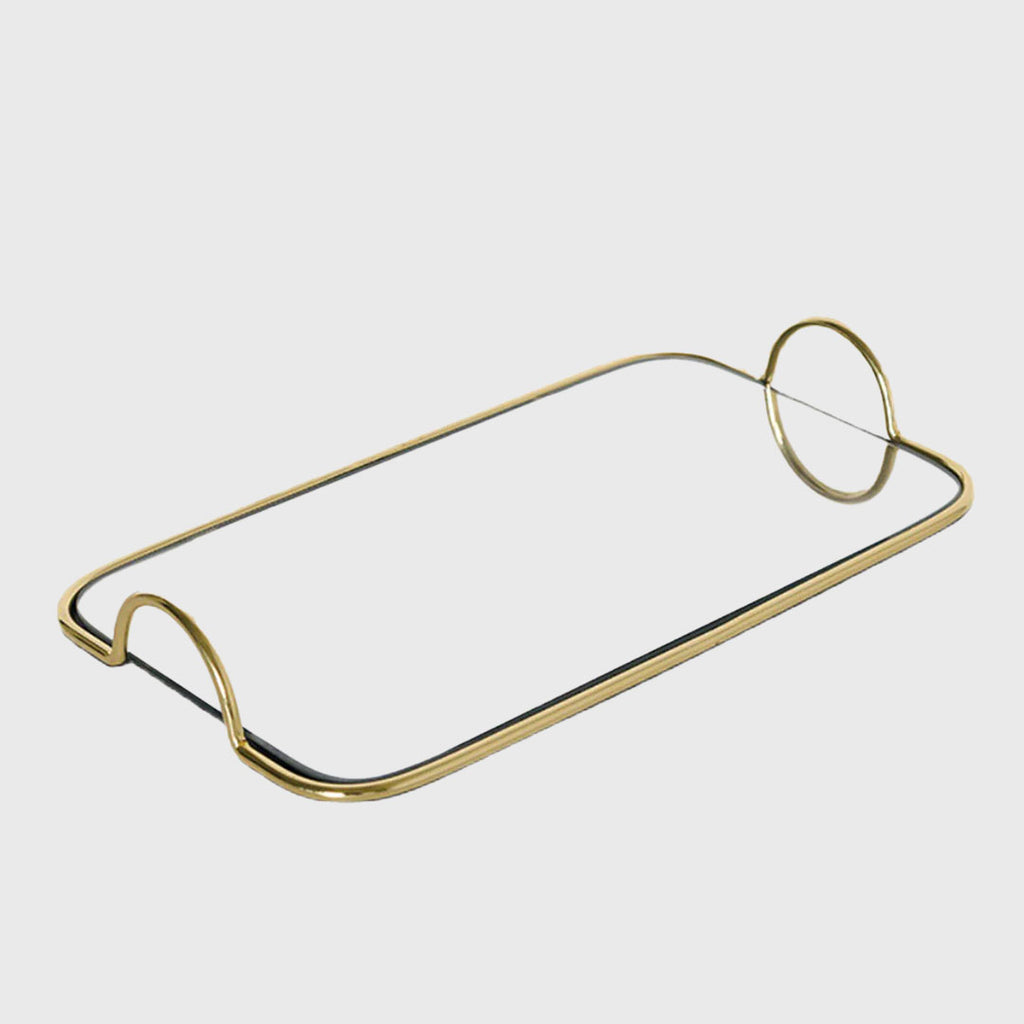 40.5cm Flat Lay Vanity Tray with Handles