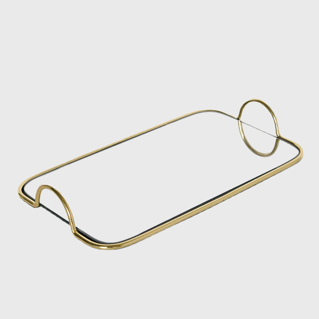 40.5cm Flat Lay Vanity Tray with Handles
