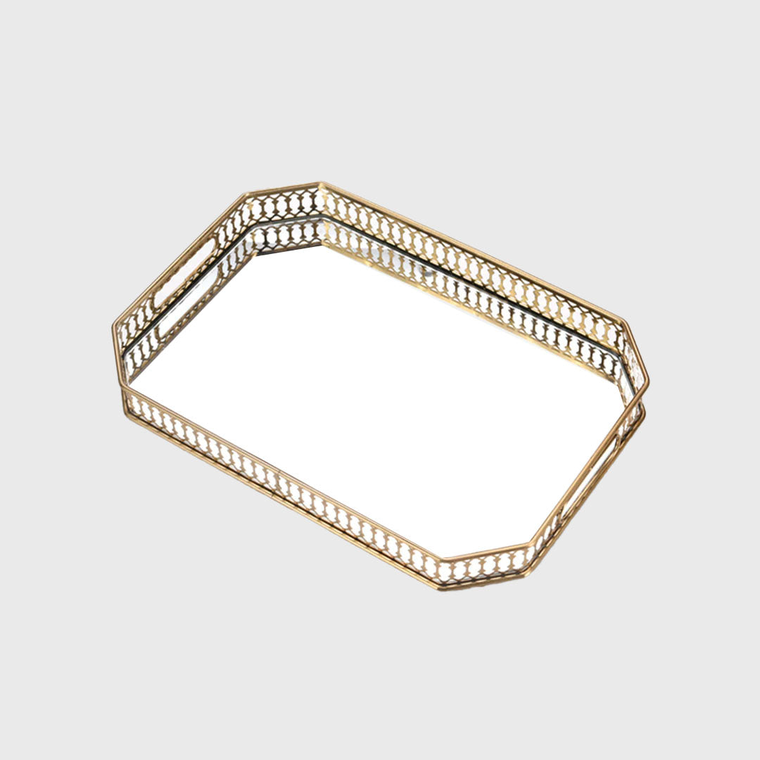 35cm Rectangular Vanity Tray with Handles