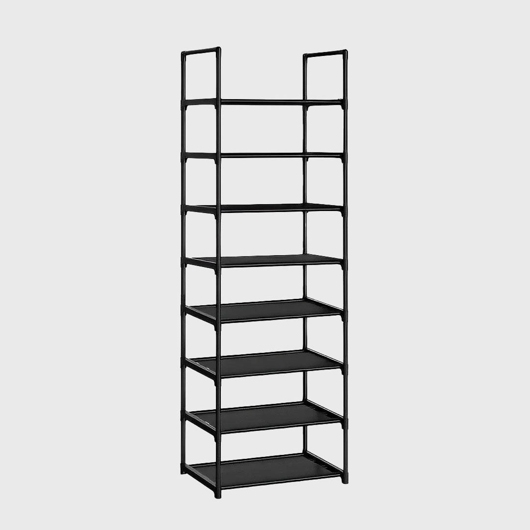8 Tier Shoe Storage Shelf with Handle