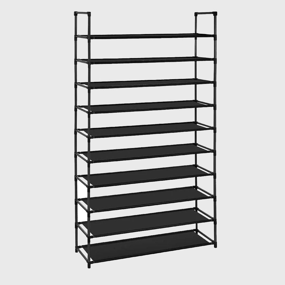 10 Tier Shoe Storage with Handle – Soga International
