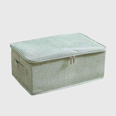 Green Small Double Zipper Storage Box