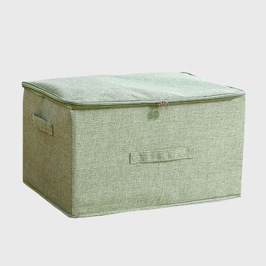 Green Large Double Zipper Storage Box