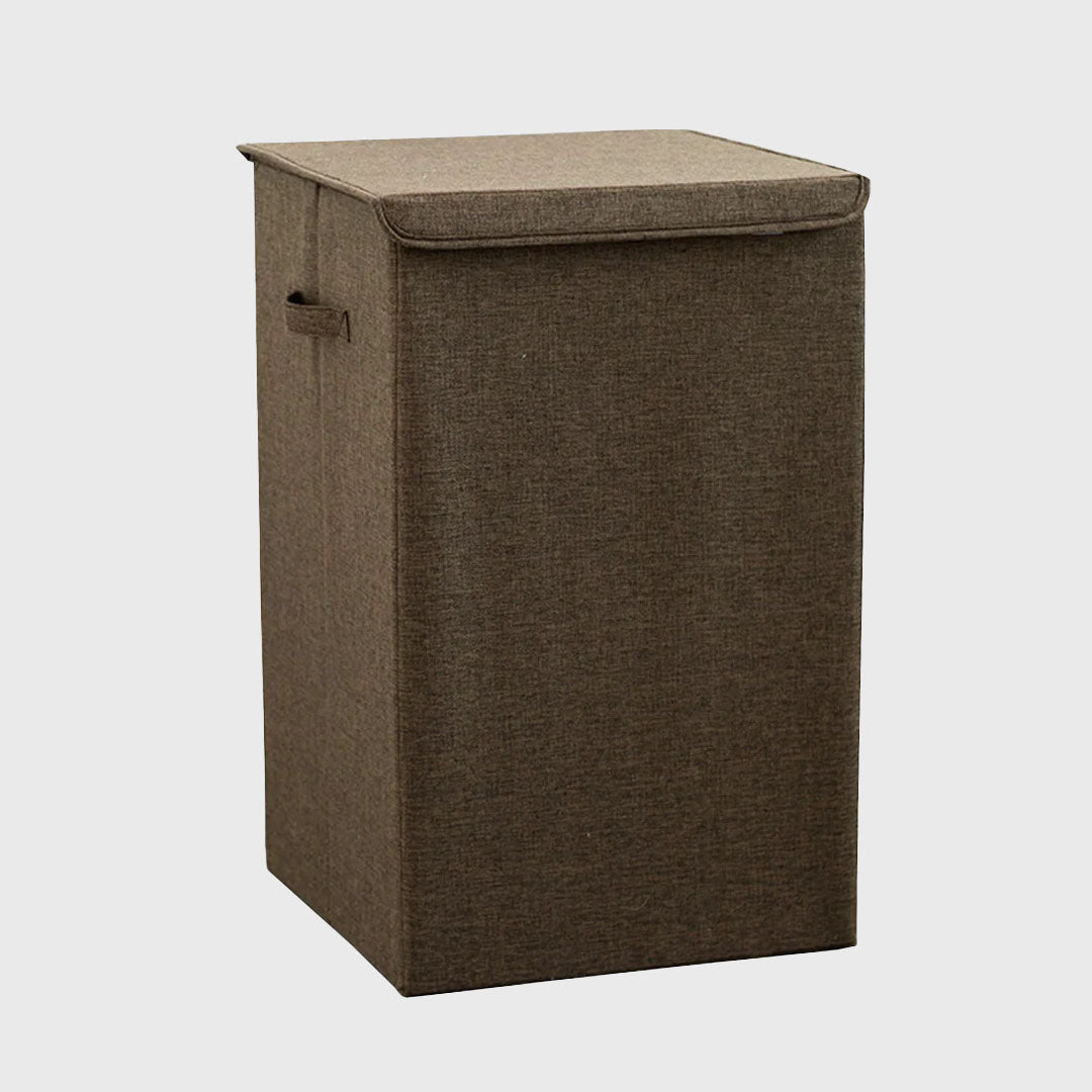 Coffee Medium Laundry Hamper Storage Box