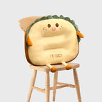 Cute Face Toast Bread Cushion