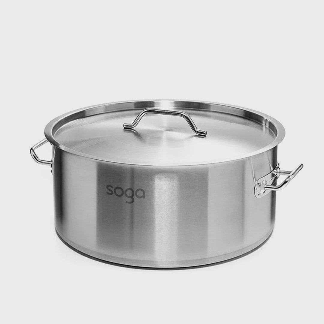 113L Top Grade 18/10 Stainless Steel Stockpot