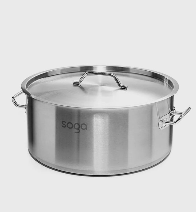 113L Top Grade 18/10 Stainless Steel Stockpot