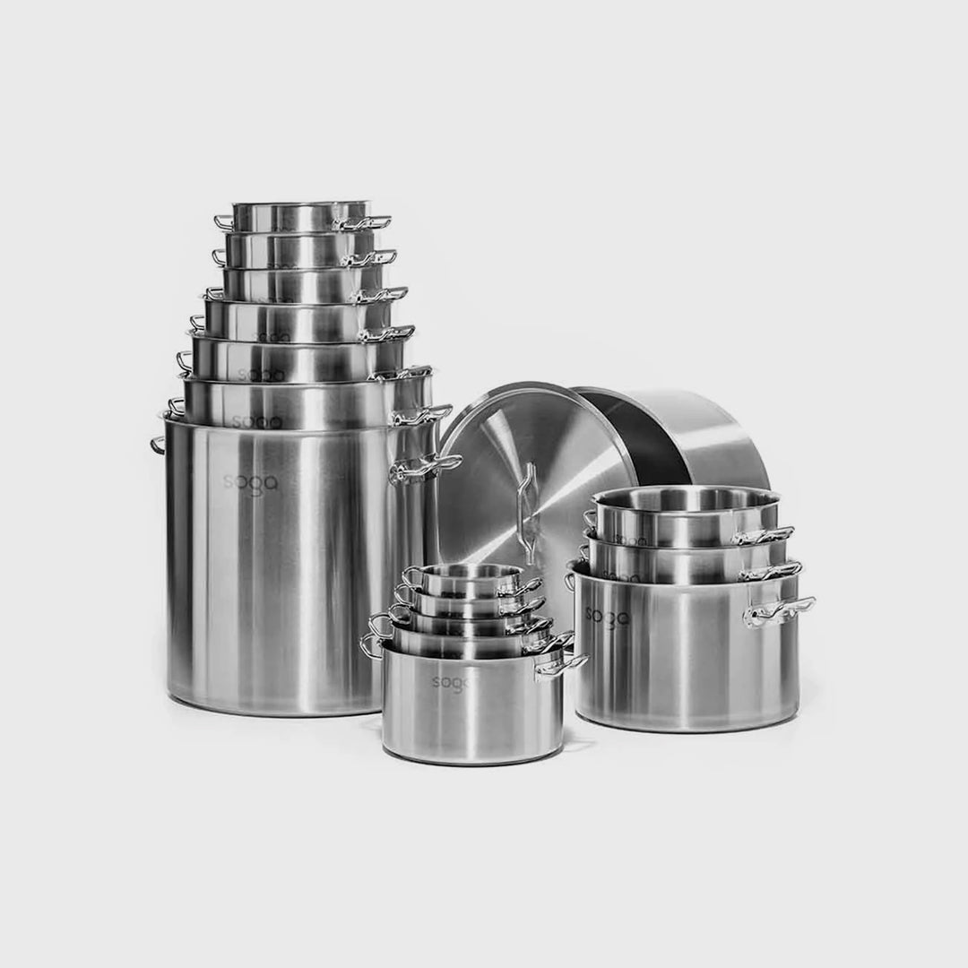 Top Grade 18/10 Stainless Steel Stockpot Set