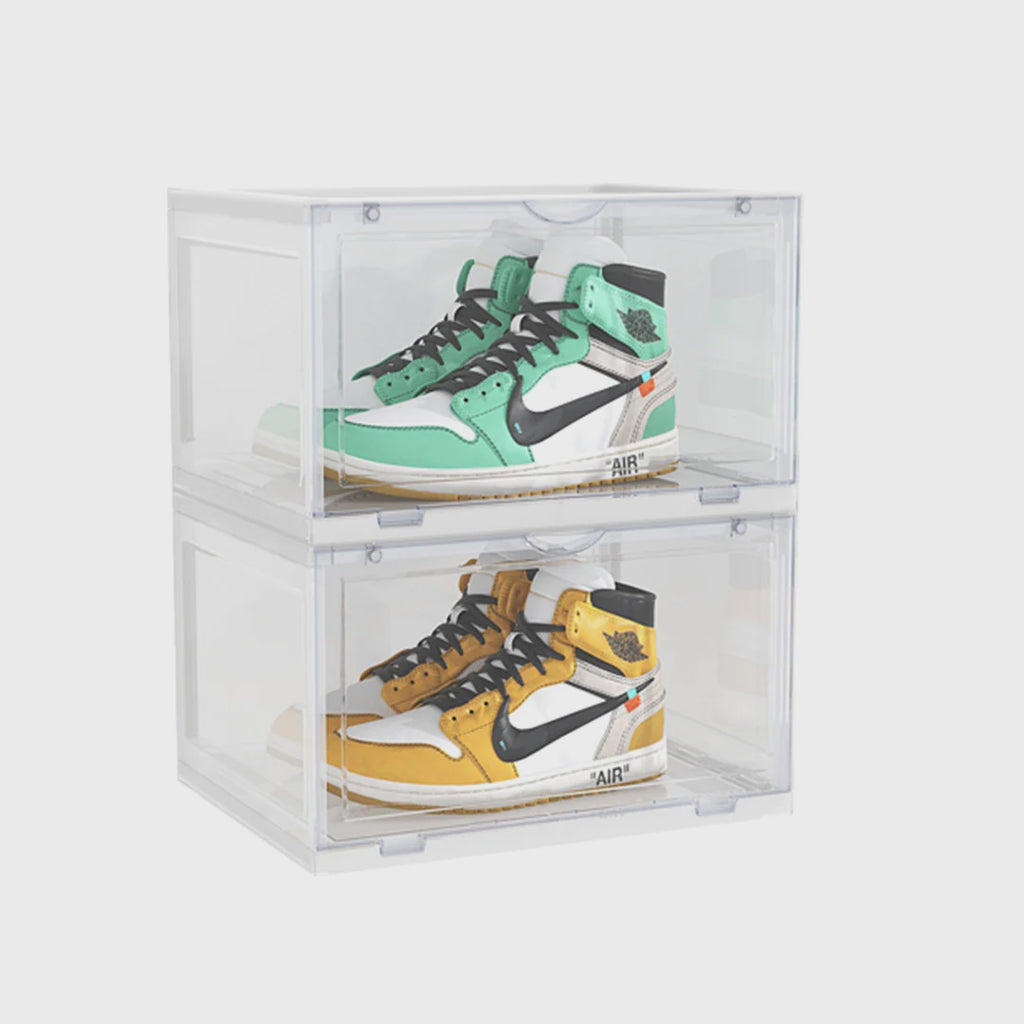 2 Tier Transparent Shoe Organiser