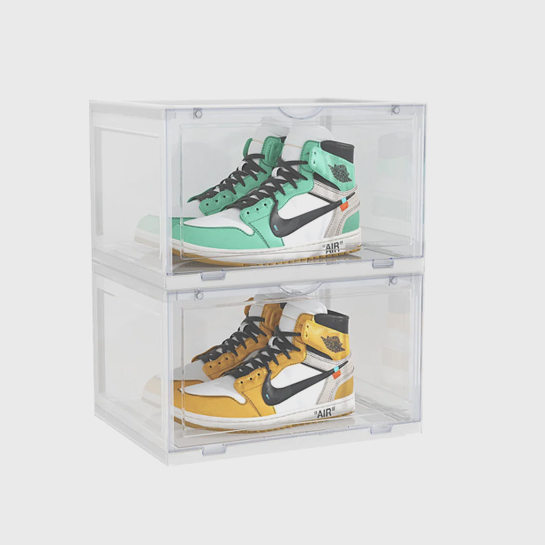 2 Tier Transparent Shoe Organiser