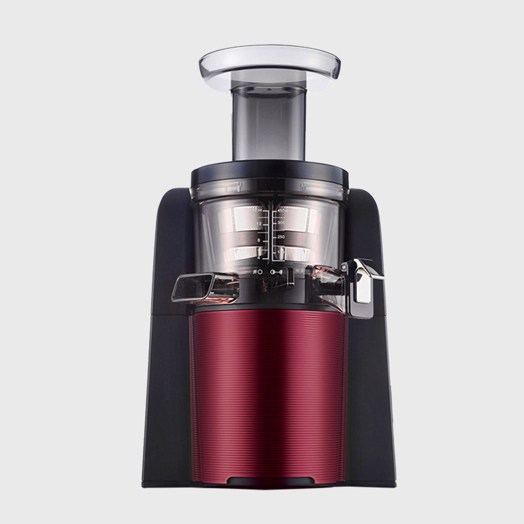 SOGA Cold Press Slow Juicer Fruit Vegetable Mixer Extractor Processor Red