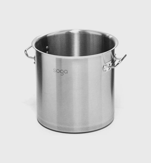 25L Top Grade 18/10 Stainless Steel Stockpot No Lid