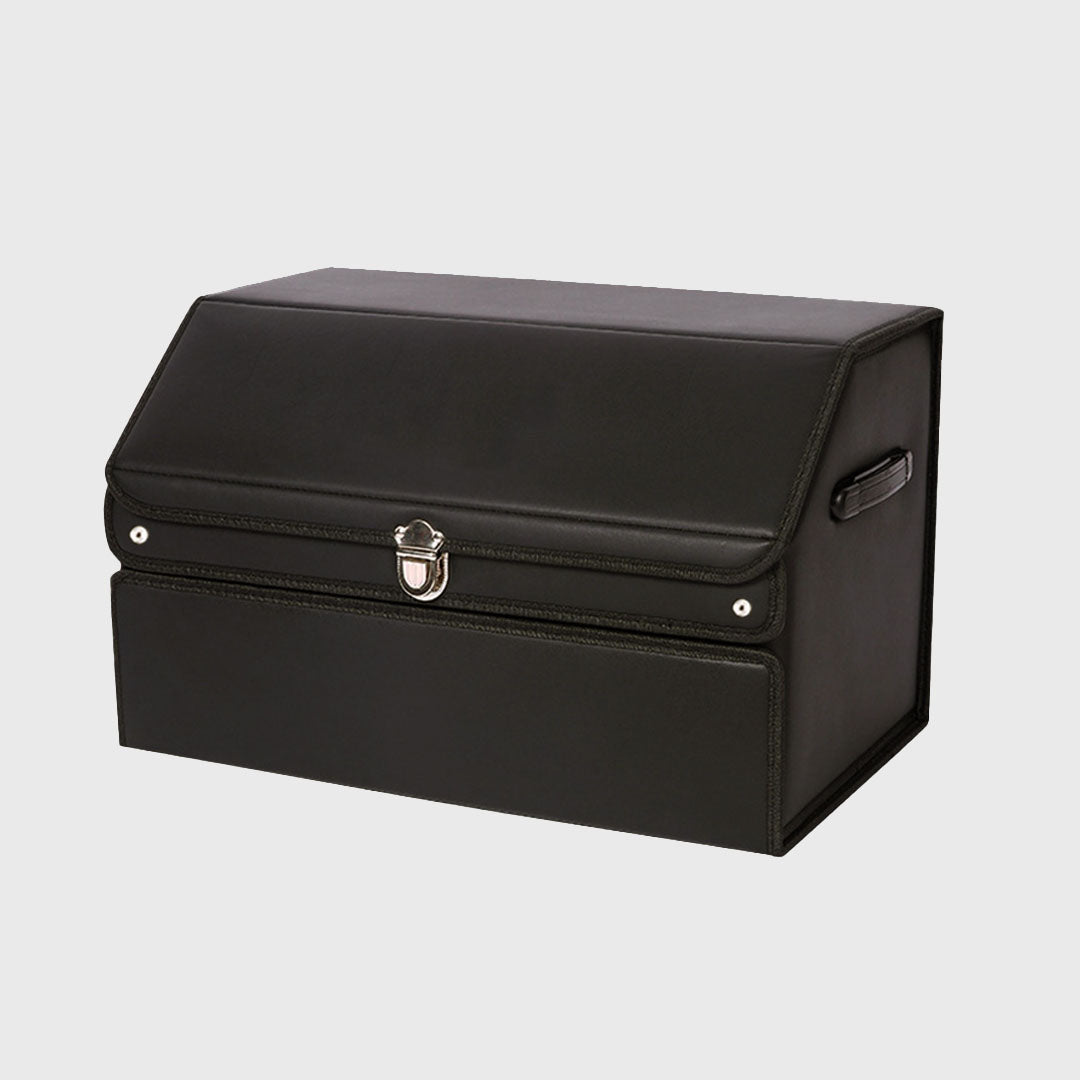 Car Boot Lockable Storage 56cm Car Boot Collapsible Storage Box with Lock – Soga International