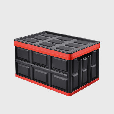 30L Collapsible Car Trunk Storage Box Black