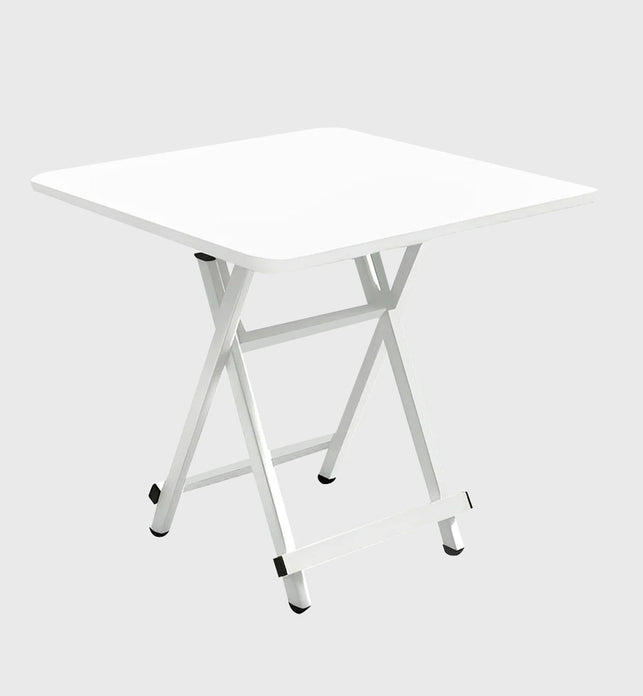 White Dining Table with Lacquered Legs