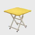 Yellow Minimalist Cat Ear Folding Table