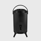 14L Stainless Steel Milk Tea Barrel with Faucet Black