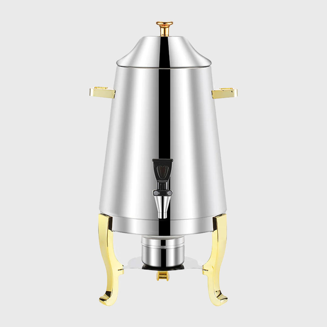 Stainless Steel Dispenser Beverage Juicer Container Jug with Side Hand ...