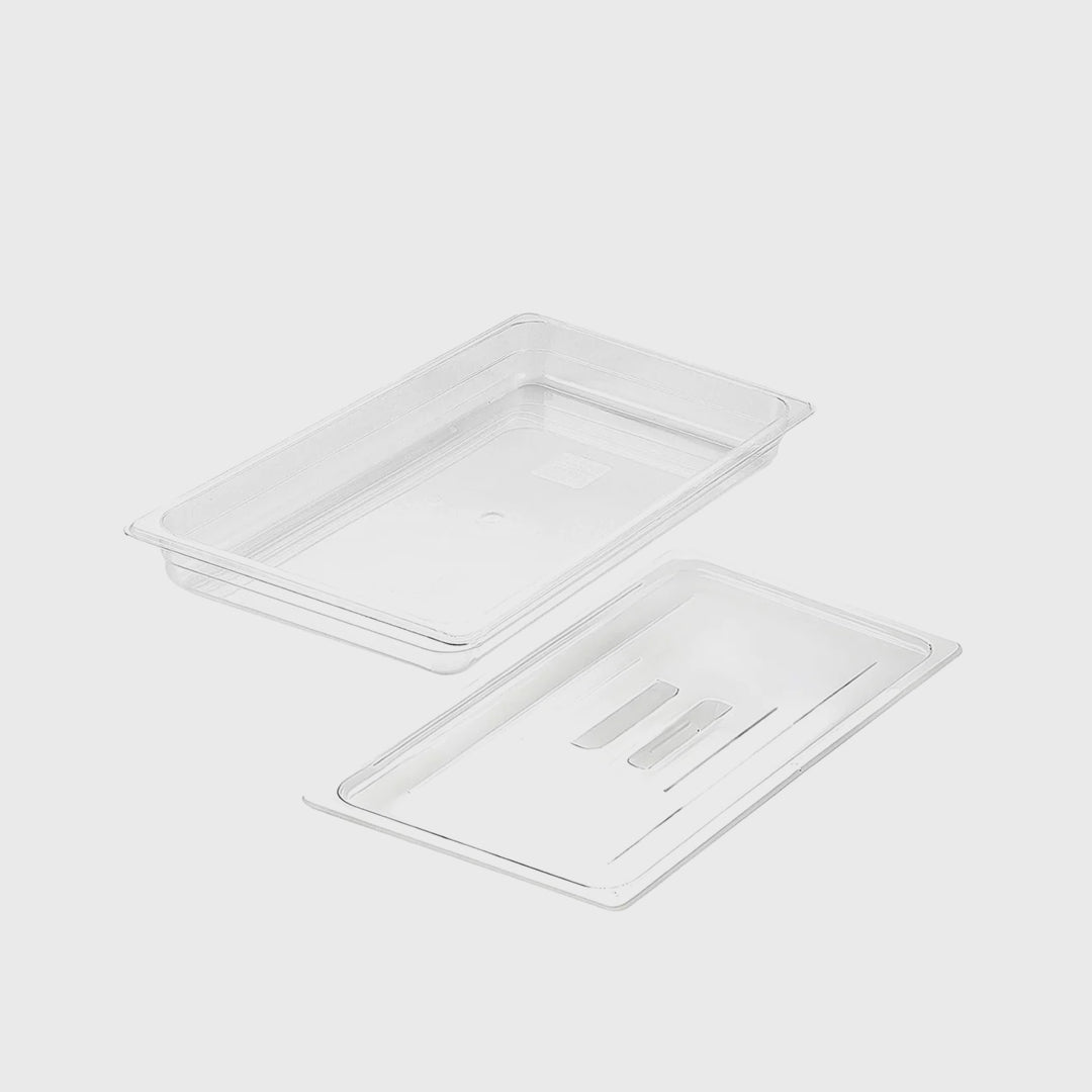 65mm Clear GN Pan 1/1 Food Tray with Lid