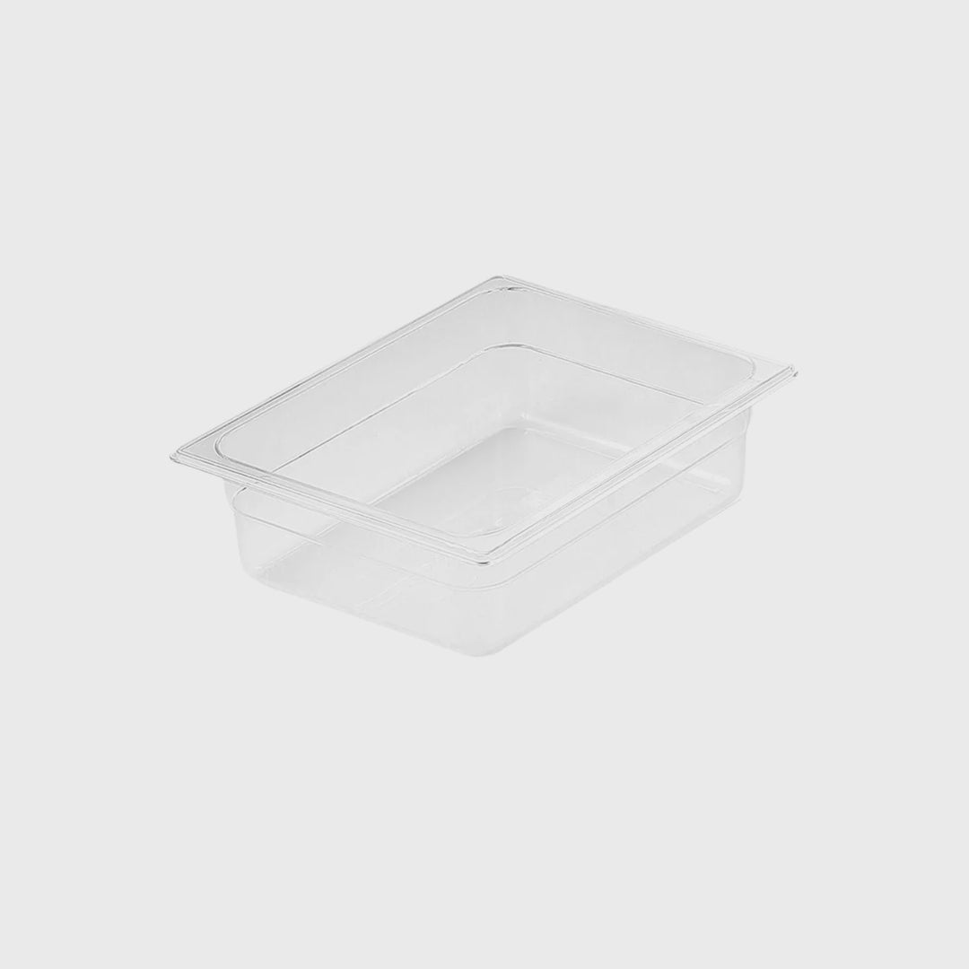 150mm Clear  GN Pan 1/2 Food Tray