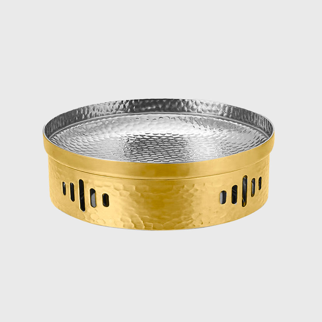 26cm Dry Pot with Hammered Texture for Kitchen essential