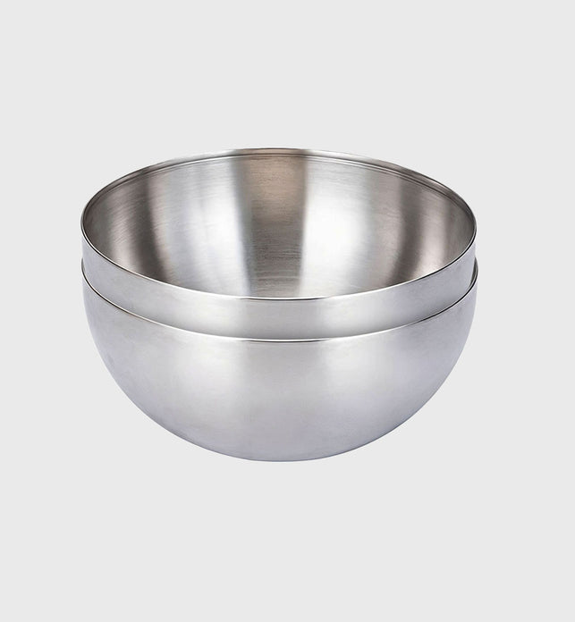 SOGA 15cm Elegant Silver Salad Bowl with Model 201 A Versatile Kitchen Essential