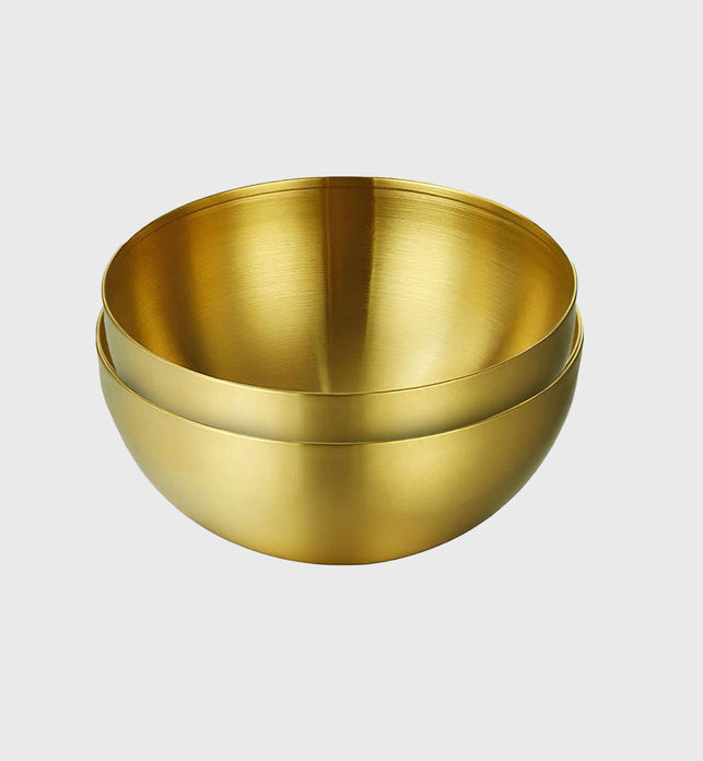 SOGA 15cm Gold Salad Bowl with Model 201 Elegant and Durable Kitchen Essential