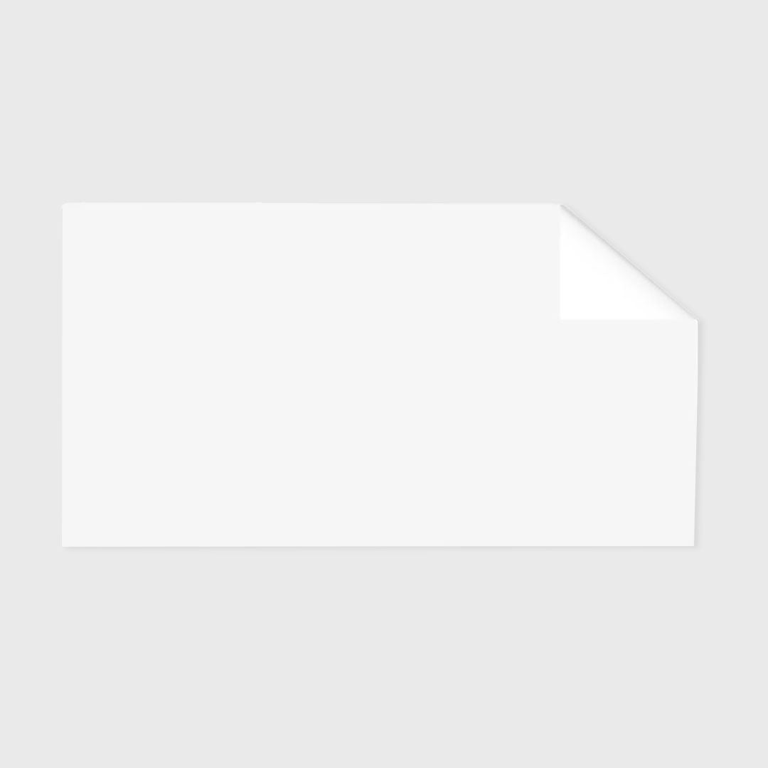 SOGA 60cmx1000cm Clear Dry Erase Adhesive Whiteboard Wall Surface Peel Sticker Sheet