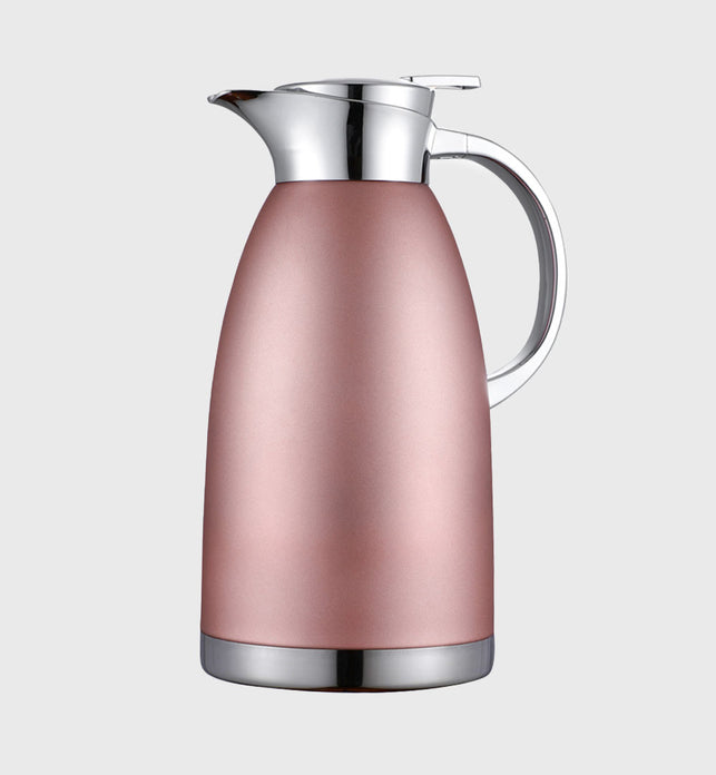 Soga 2.3L Rose Color 3-Layer Vacuum Insulated Stainless Steel Flask  Ideal for Home and office Office