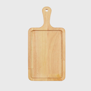 30cm Rectangle Wooden Oak Board