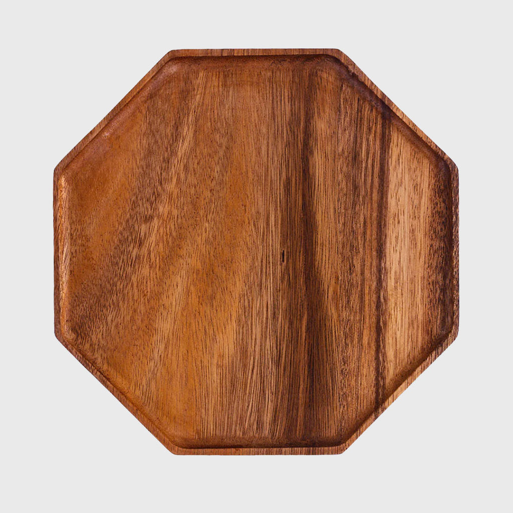 25cm Octagon Wooden Acacia Board